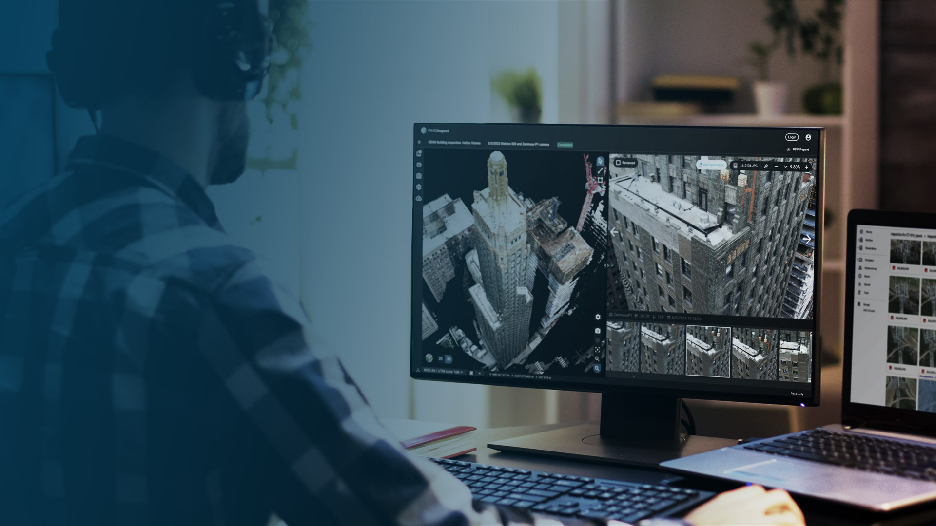 Pix4Dinspect software