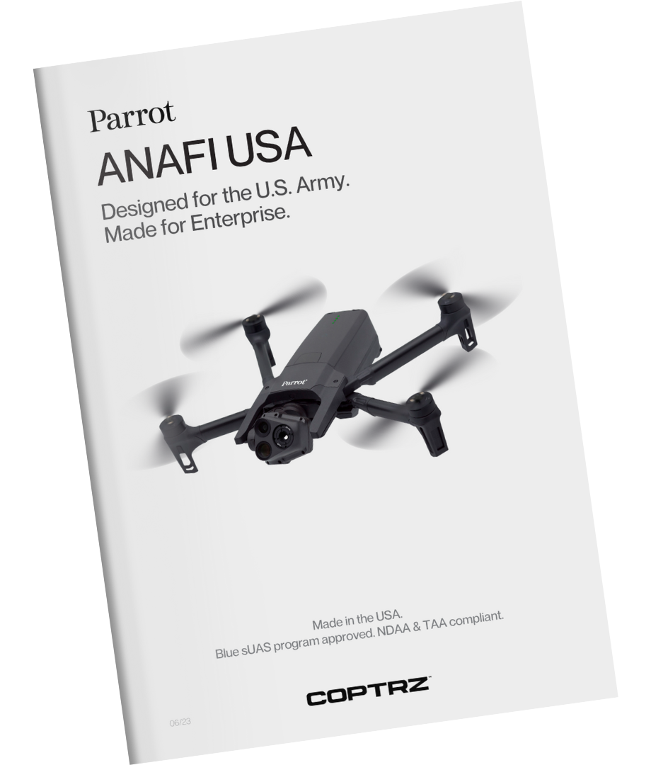 Parrot ANAFI USA - Spec Sheet - Coptrz