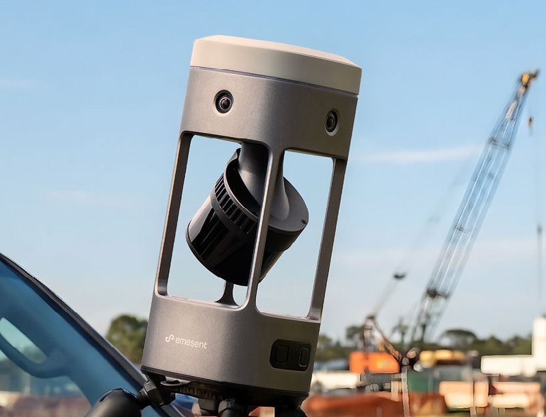 Emesent GX1 RTK SLAM scanner best-in-class LiDAR