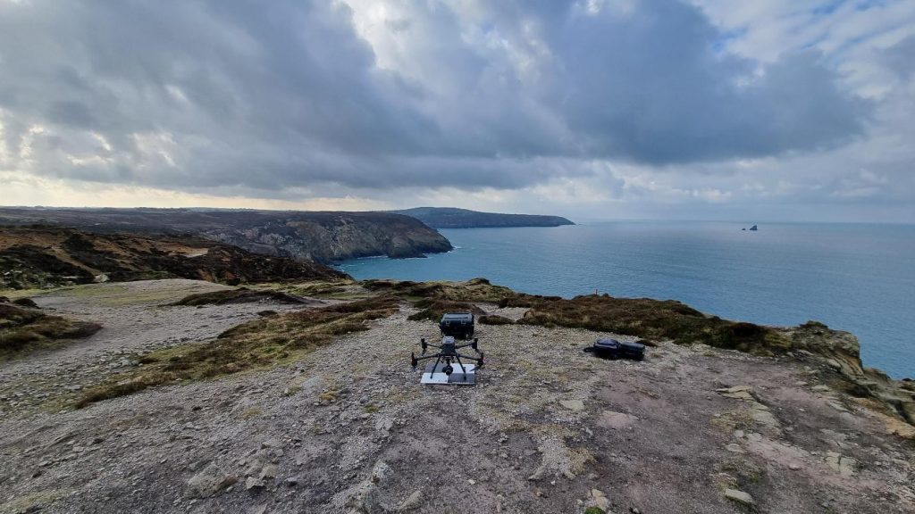 Cornish coastline